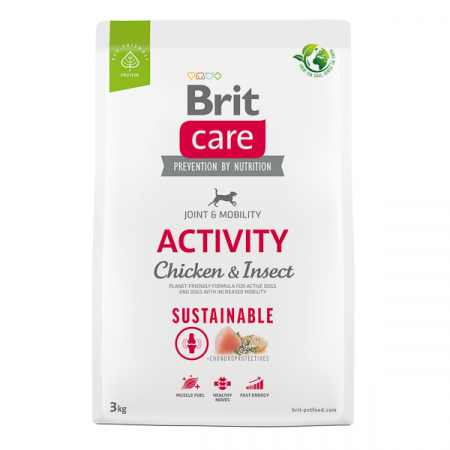 Brit Care - Brit Care Dog Sustainable Activity cu Pui si Insecte