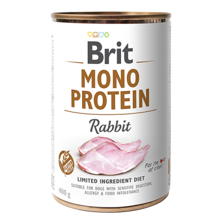 Brit Premium - Brit Dog Mono Protein cu Iepure 400 Gr