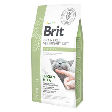Diete Veterinare Pisici - Brit GF Veterinary Diets Cat Diabetic