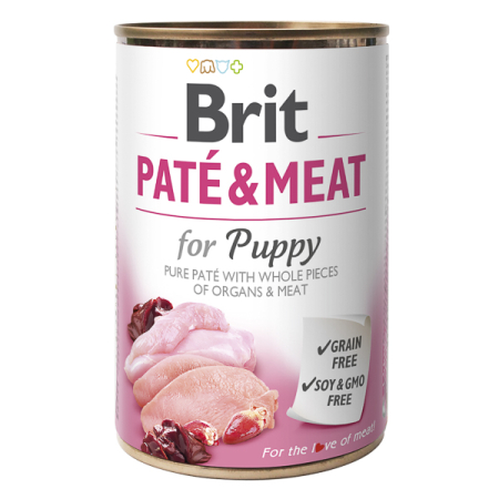Brit Premium - Brit Pate cu Carne de Pui si Curcan pentru Puppy