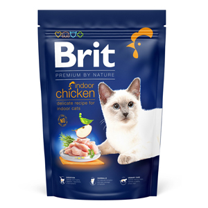 Hrana Uscata Pisici - Brit Premium Cat Indoor cu Pui