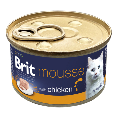 Brit Premium - Brit Premium Cat Mousse cu Pui 85 g