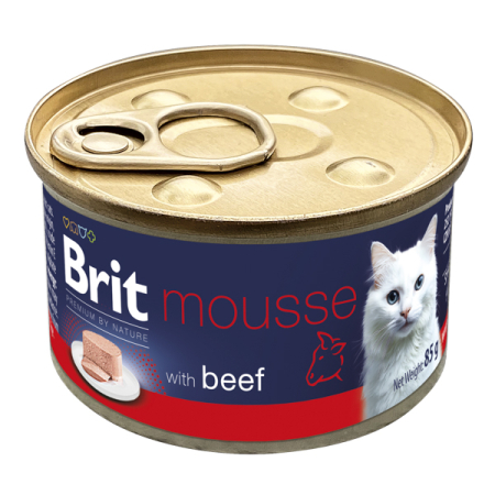 Brit Premium - Brit Premium Cat Mousse cu Vita 85 g