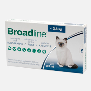 Broadline Cat Pipeta Antiparazitara