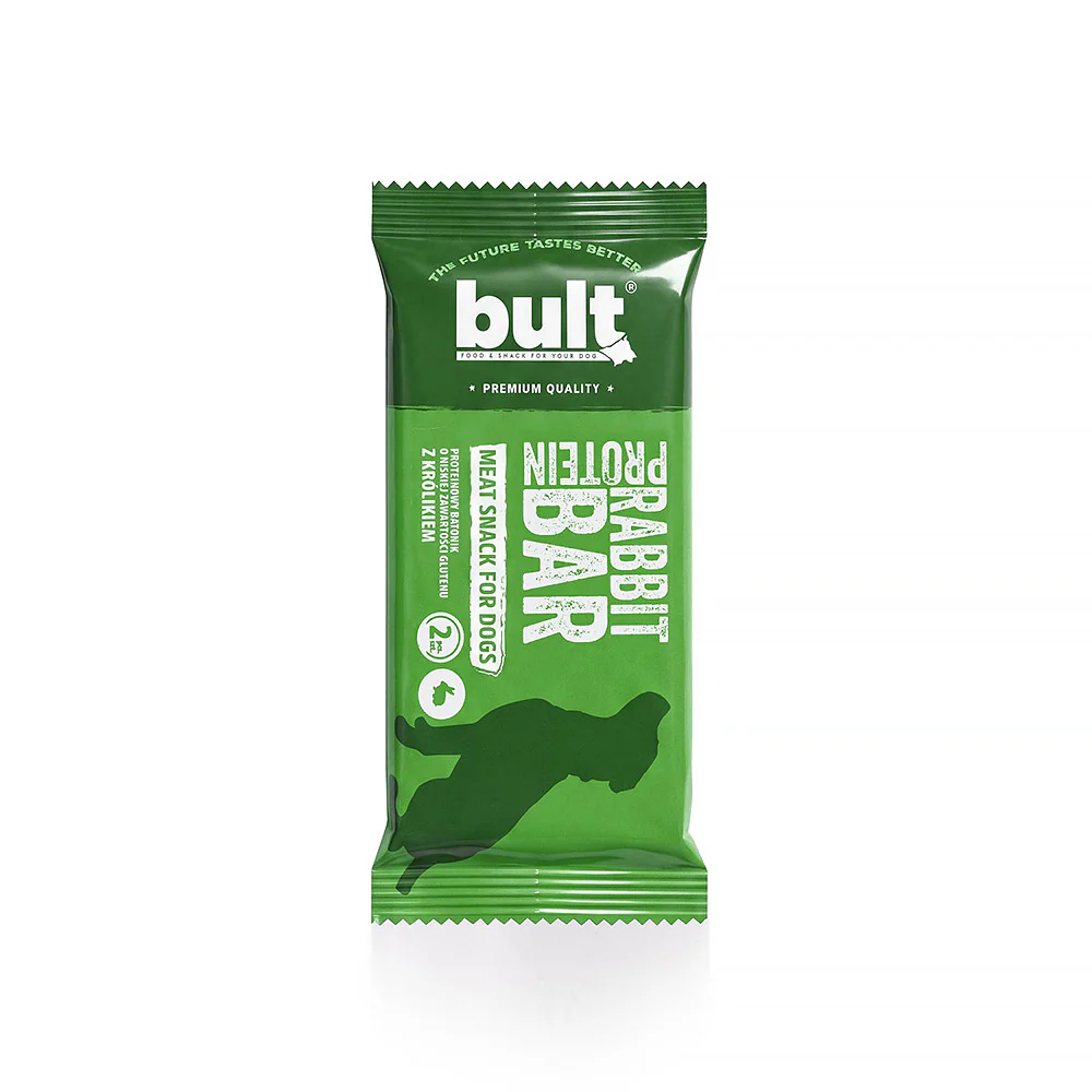 Caini - Bult Baton Proteic cu Iepure 75 Gr