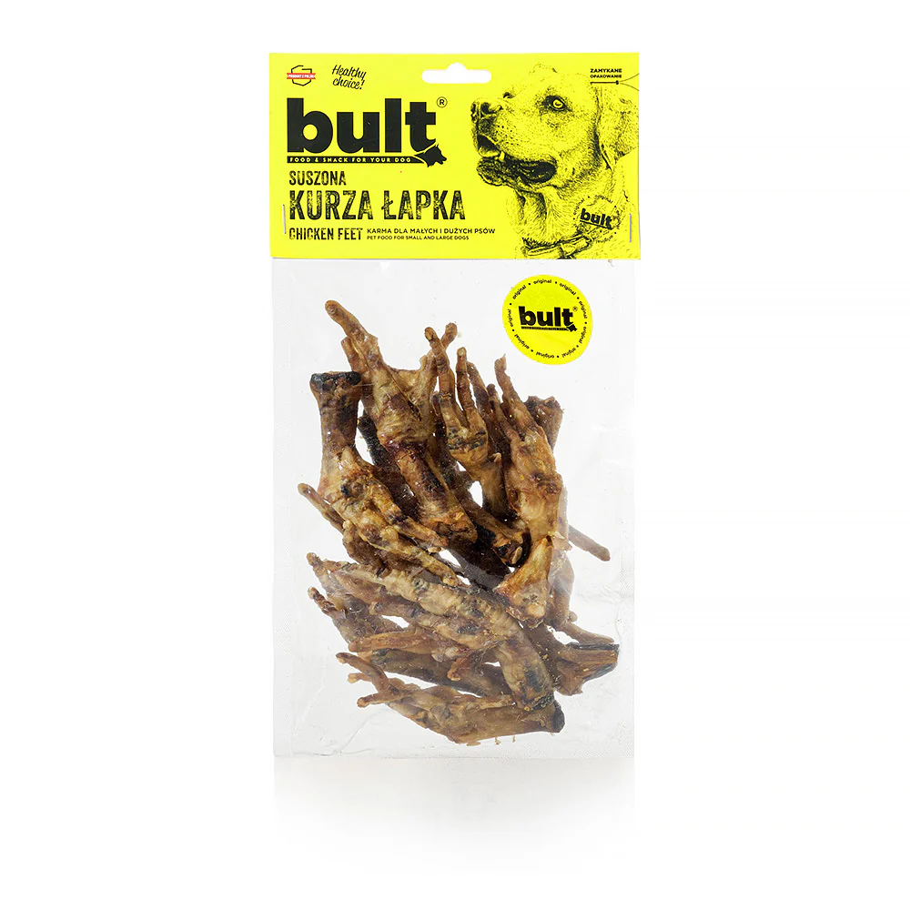 Recompense si Delicii pentru Caini - Bult Recompense Chicken Feet pentru Caini 150 Gr