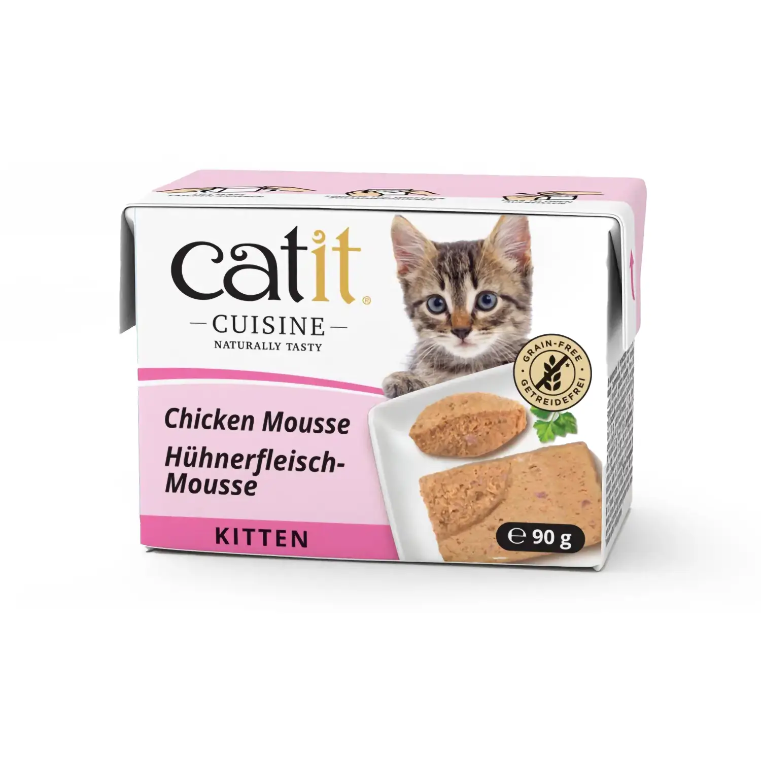 Catit - Catit Cuisine Mousse cu Pui si Curcan pentru Kitten 90 Gr