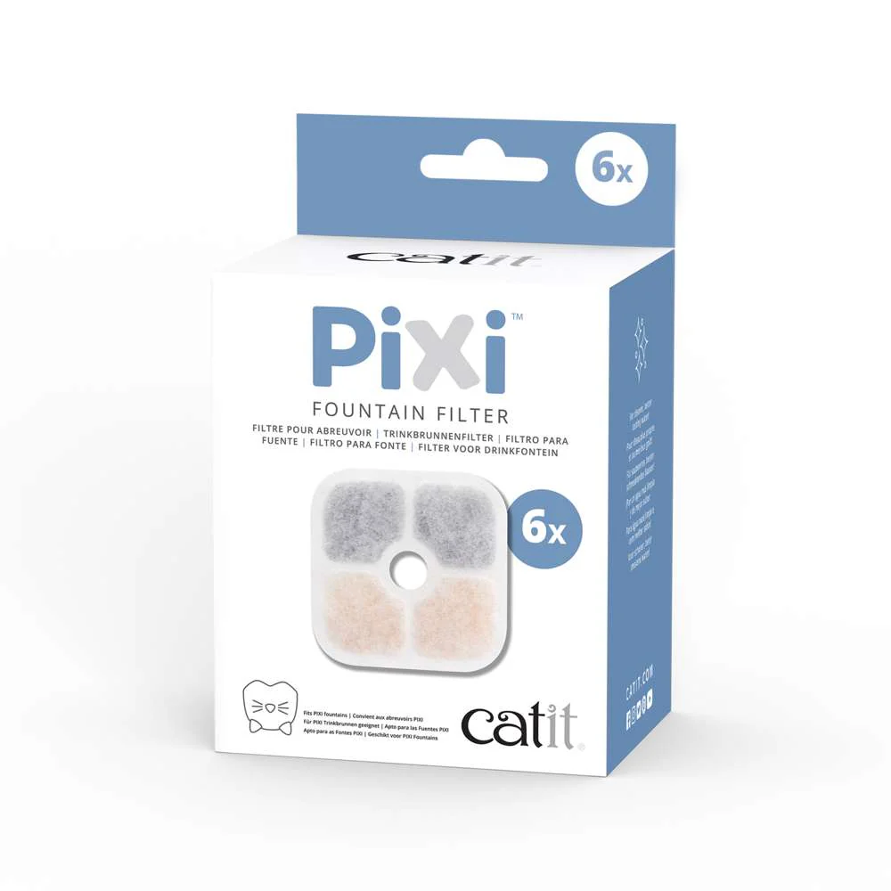 Fantani si Adapatoare - Catit Rezerve Filtre Triple Action pentru Fantanile Pixi