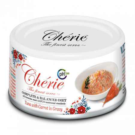 Cherie - Cherie Adult Urinary Cat Ton cu Morcovi in Sos