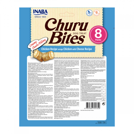 Churu Bites Recompense pentru Caini cu Pui si Branza [1]