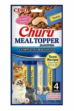 Recompense si Delicii pentru Pisici - Churu Meal Topper Recompensa Cremoasa Reteta Ton 4 buc