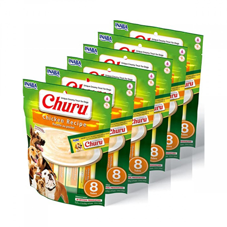 Churu Recompense Cremoase pentru caini cu Pui [1]