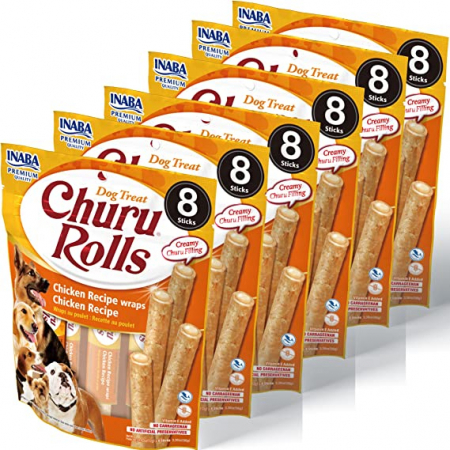 Churu Rolls Recompense pentru caini cu Pui [2]