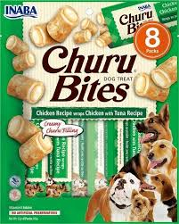 Recompense si Delicii pentru Caini - Churu Rolls Recompense pentru caini cu Pui si Ton