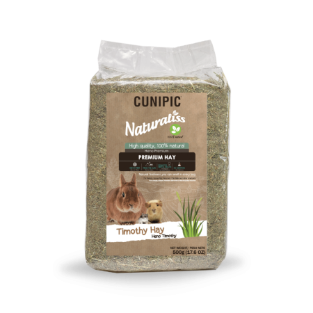 Hrana Rozatoare - Cunipic Naturaliss Timothy Fan pentru Rozatoare 500 Gr