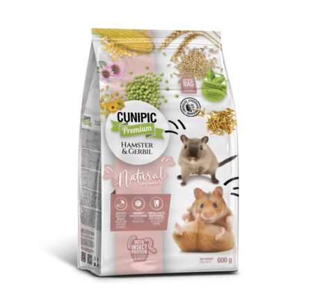 Hrana Rozatoare - Cunipic Premium Line Hrana pentru Hamsteri si Gerbili 600 Gr