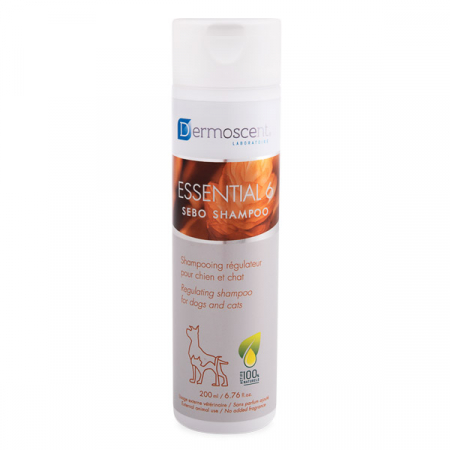 Sampoane si Balsamuri - Dermoscent Essential 6 Sebum Sampon pentru Caini si Pisici 200 ML
