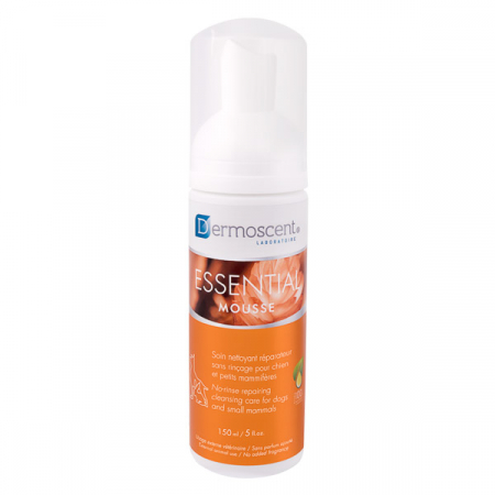 Sampoane si Balsamuri - Dermoscent Essential Mousse Spuma de Curatare fara Clatire pentru Caini 150 ML