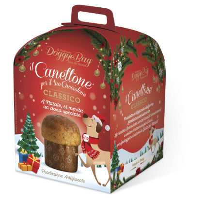 Recompense si Delicii pentru Caini - Doggyebag Canettone Clasic 125 Gr