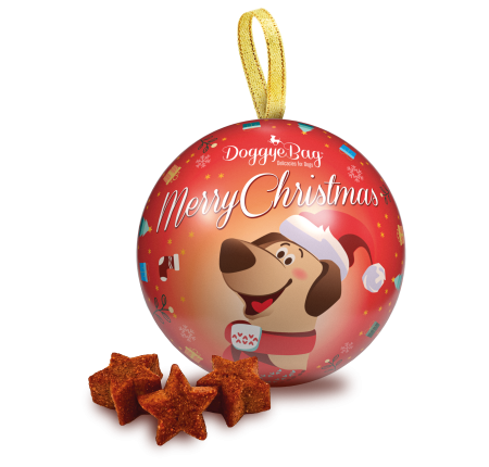 Recompense si Delicii pentru Caini - Doggyebag Christmas Ball 90 Gr