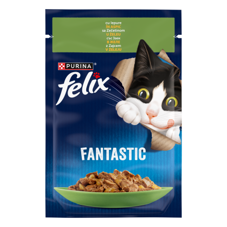 Pisici - Felix Fantastic Iepure in Aspic Plic