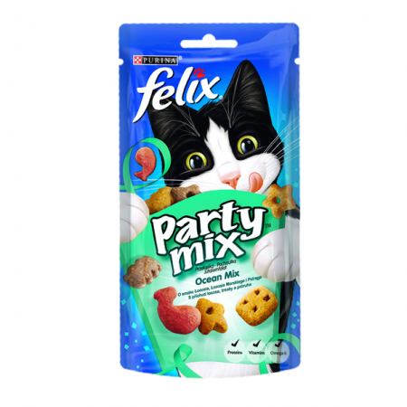 Recompense si Delicii pentru Pisici - Felix Recompense Party Mix Ocean Mixl pentru Pisici