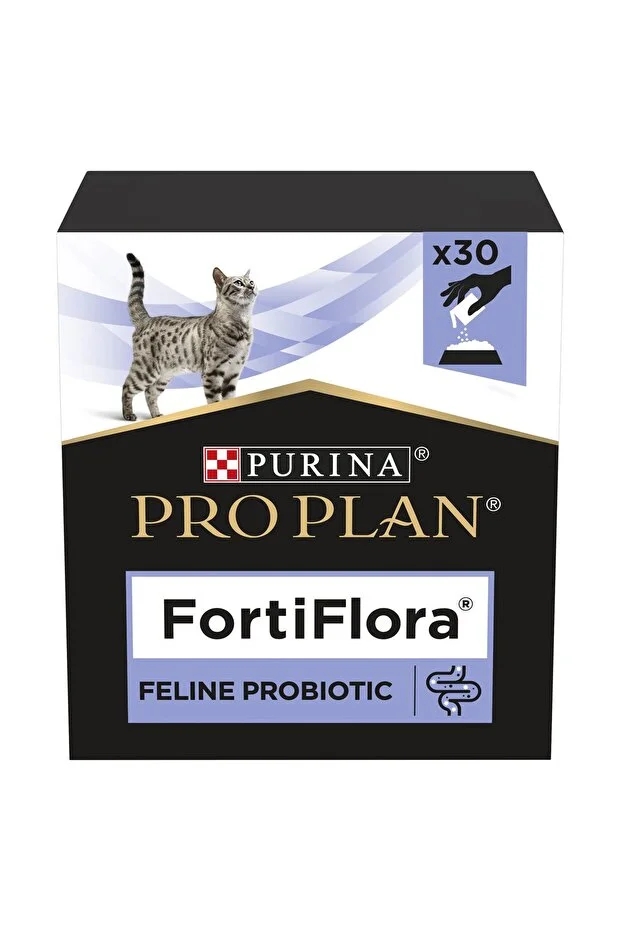 Suplimente Nutritive Pisici - Forti Flora Pisica 30 Plicuri x 1 Gram