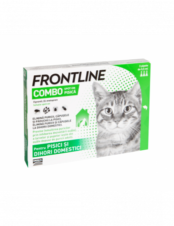 Pisici - Frontline Combo Pisica - 3 Pipete