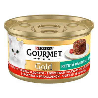 Gourmet - Gourmet Gold Savoury Cake Vita si Rosii Conserva