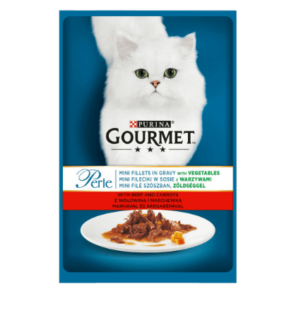 Gourmet - Gourmet Perle Vita si Morcovi in Sos Plic