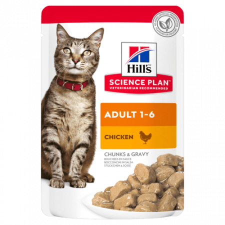 Hill's Science Feline Adult Chicken Pouch [0]