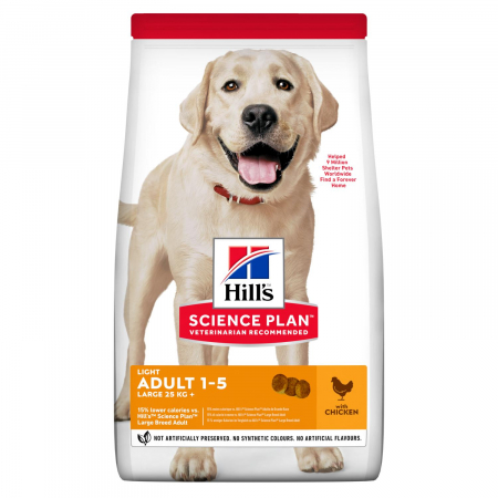 Hill's - Hill's Science Plan Adult Light Large Breed Chicken