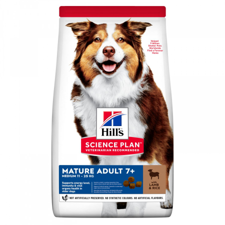 Hill's - Hill's Science Plan Mature Medium Lamb and Rice