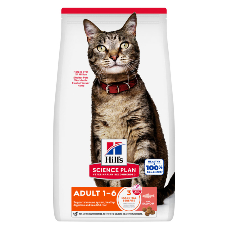 Hill's - Hill's Science Plan Feline Adult cu Somon
