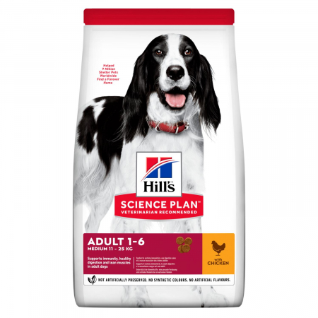 Hill's - Hill's Science Plan Adult Medium Chicken