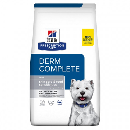 Diete Veterinare Caini - Hills PD Canine Derm Complete Mini