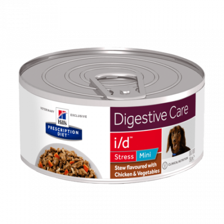 Caini - Hills PD Canine I/D Stress Mini Chicken and Vegetable Stew Can