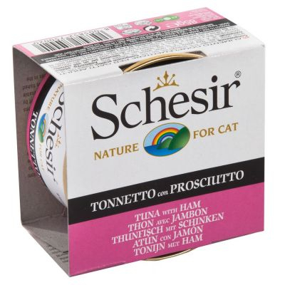 Schesir Pisica Adult Ton/Sunca Conserva [1]