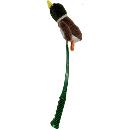 Caini - Hunter Jucarie de Aport Flingerz Furry Duck 59 Cm pentru Caini