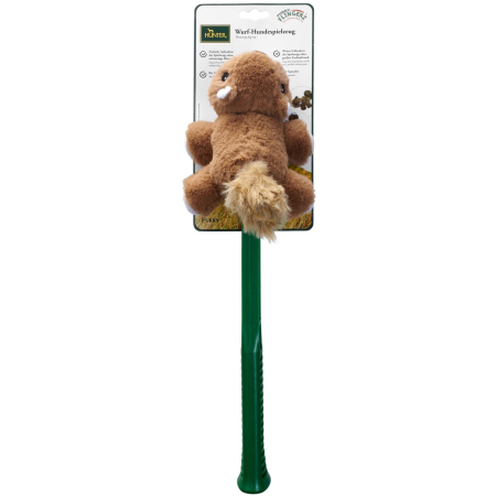 Jucarii Caini - Hunter Jucarie de Aport Flingerz Furry Squirrel 22 Cm pentru Caini