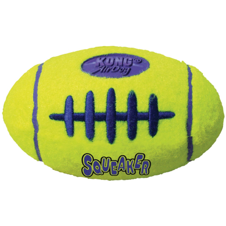 Caini - Hunter Jucarie Kong AirDog Squeaker Football 8 Cm