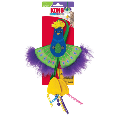 Pisici - Hunter Jucarie Kong Connects Peacock 45 Cm pentru Pisici