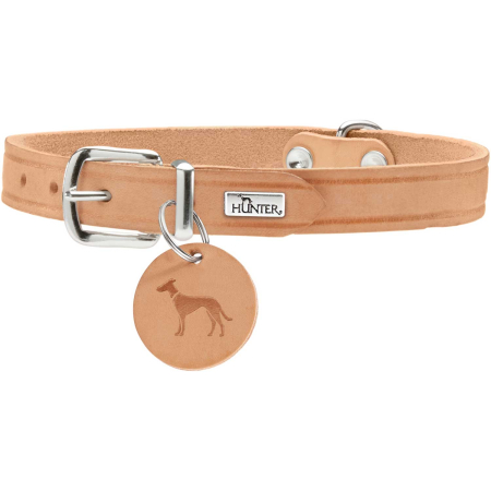 Caini - Hunter Zgarda Aalborg din Piele Naturala M 52 Cm