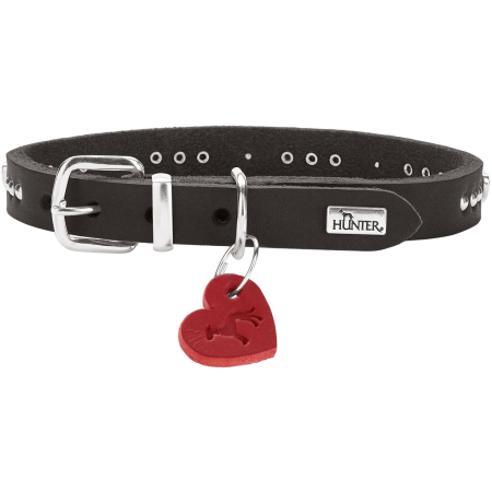 Caini - Hunter Zgarda Aalborg Hearts din Piele Naturala XS-S 37 Cm