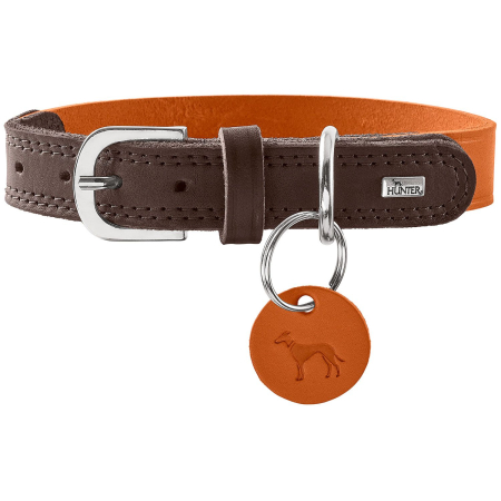 Lese, zgarzi si hamuri - Hunter Zgarda Lemvig din Piele Naturala pentru Caini S-M 50 Cm