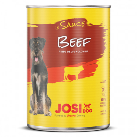 Caini - JosiDog Beef in Sauce 12x415 g