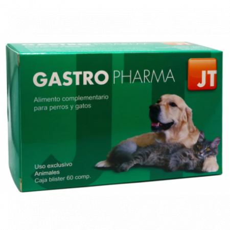 Suplimente Nutritive Caini - JT Gastro Pharma Protectie Gastrica pentru Caini si Pisici 60 de Tablete
