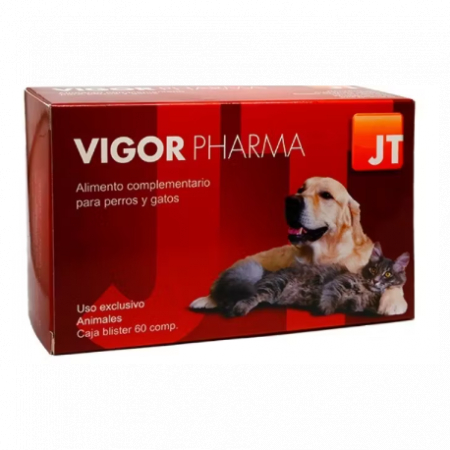 Suplimente Nutritive Caini - JT Vigor Pharma 60 Tablete pentru Caini si Pisici