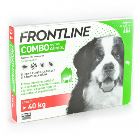 Farmacie - Frontline Combo Pipeta Antiparazitara Caine 3 Pipete