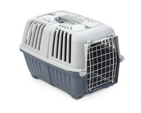 Genti, Custi Transport - Leopet Cusca Transport Pratiko cu Usa Metalica 55x36x36 Cm
